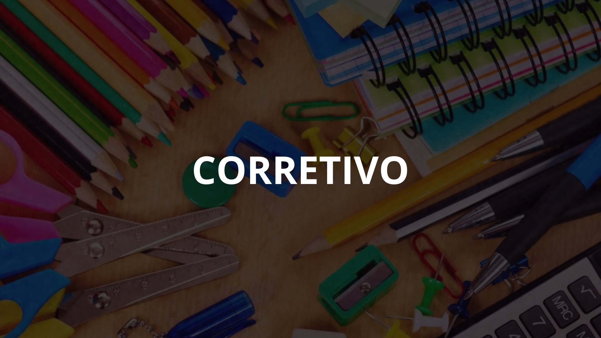 Imagem por categoria Corretivo