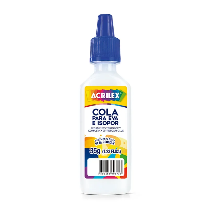 Imagem de Cola Para E.V.A e Isopor Acrilex 35g 